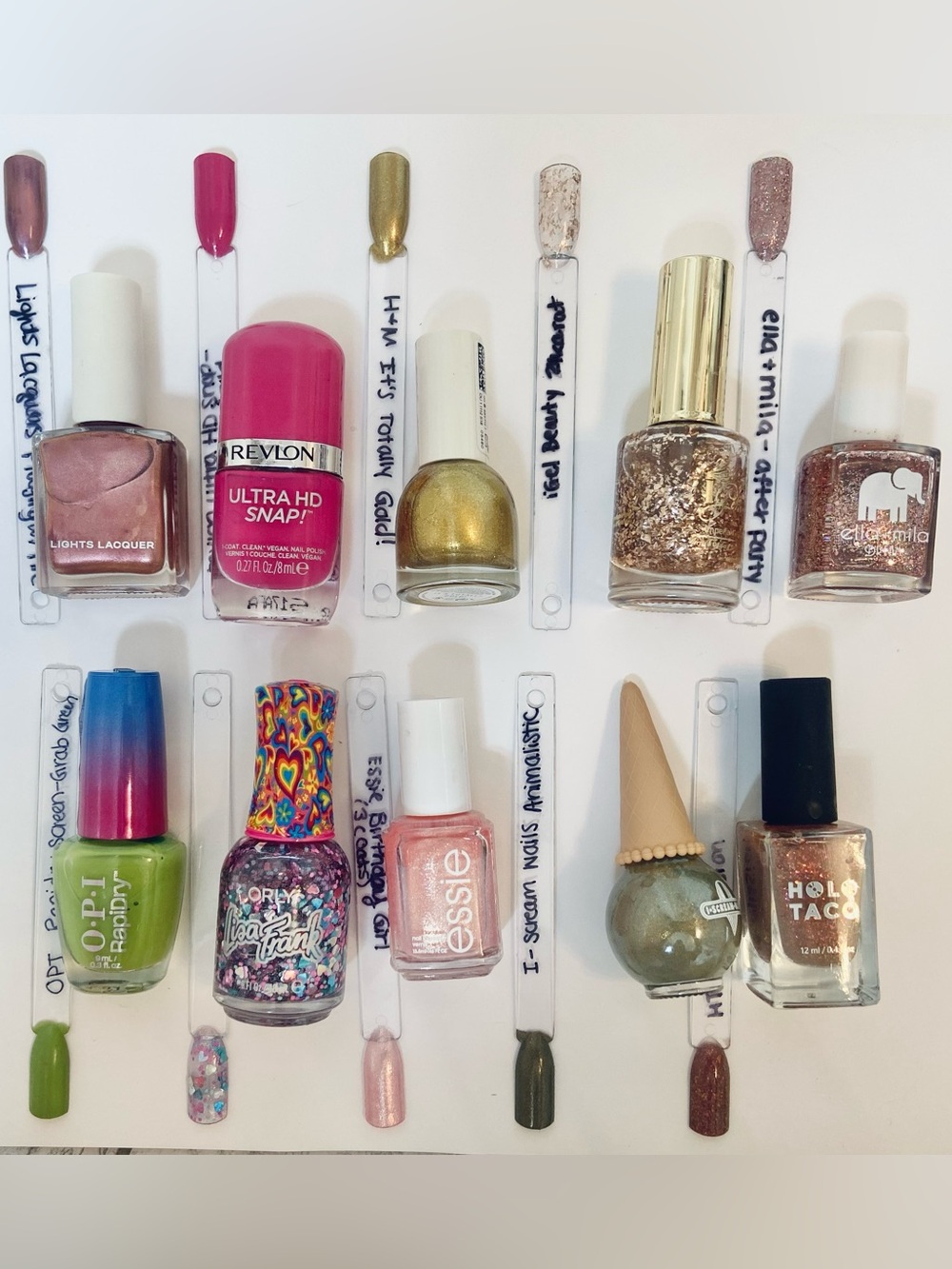 Nail Polish Bundle! 💅 Retired shades, Holo Taco, Lights Lacquer, Orly Lisa Frank